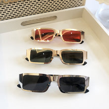 Load image into Gallery viewer, Small Rectangle Punk Sunglasses Women Shades UV400 Retro Square Outdoors Men Sun Glasses Metal Eyewear Oculos De Sol
