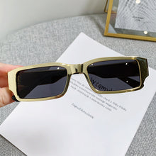 Load image into Gallery viewer, Small Rectangle Punk Sunglasses Women Shades UV400 Retro Square Outdoors Men Sun Glasses Metal Eyewear Oculos De Sol
