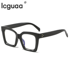 Load image into Gallery viewer, Square Brand Computer Prescription Glasses 2023 Rectangle White Eyeglasses Women Mens Anti Blue Light Glasses