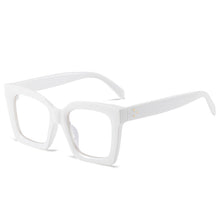 Load image into Gallery viewer, Square Brand Computer Prescription Glasses 2023 Rectangle White Eyeglasses Women Mens Anti Blue Light Glasses