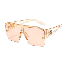Carica l&#39;immagine nel visualizzatore di Gallery, Square Men Sunglasses Classic Brand Designer Retro Sun Glasses Women One Piece Oversized Gradient Oculos De Sol
