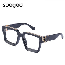 Load image into Gallery viewer, Square Sunglasses Men Millionaire Diamond Large Frame Sun Glasses Women Vintage Brand Designer Eyeglasses UV 400