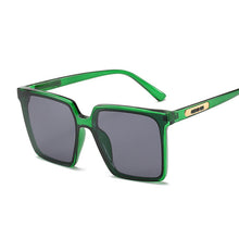 Load image into Gallery viewer, Square Sunglasses Women Brand Designer Oversized Sun Glasses Male Female Retro Black Gradient Oculos De Sol