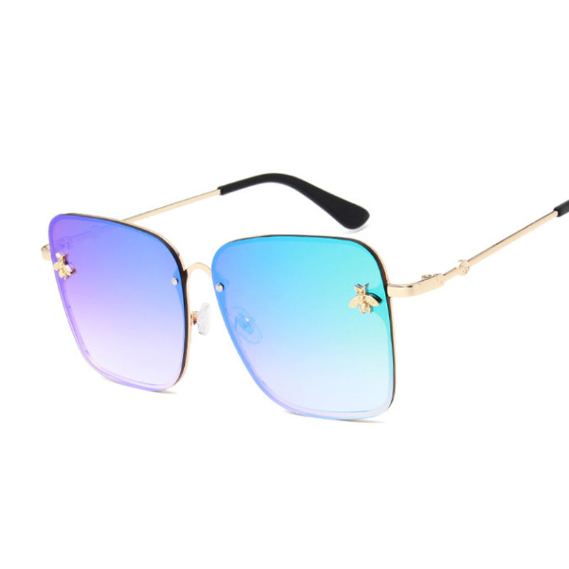 Square Sunglasses Women Brand Designer Oversized Sun Glasses Male Female Retro Black Gradient Oculos De Sol