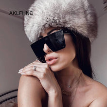 Load image into Gallery viewer, Square Sunglasses Women Brand Designer Retro Plastic Frame Big Sun Glasses Female Vintage Gradient Male Oculos Feminino