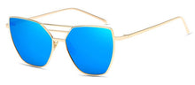 Carica l&#39;immagine nel visualizzatore di Gallery, Square Women Sunglasses Brand Designer Classic Metal Female Sun Glasses Men Coated Mirror UV400 Oculos De Sol
