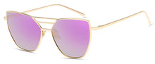 Carica l&#39;immagine nel visualizzatore di Gallery, Square Women Sunglasses Brand Designer Classic Metal Female Sun Glasses Men Coated Mirror UV400 Oculos De Sol