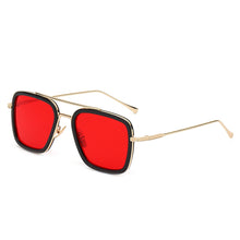 Load image into Gallery viewer, Steampunk Men Sunglasses Tony Stark Iron Man Sun Glasses Vintage Metal Eyewear Steam Punk Sunglass UV400 Male Gafas