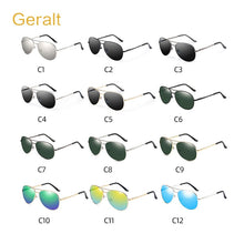 Load image into Gallery viewer, Sunglasses Men Polarized Uv400  Driving Sun Glasses Brand Designer Male Vintage Black Pilot Sunglasses