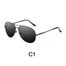 Load image into Gallery viewer, Sunglasses Men Polarized Uv400  Driving Sun Glasses Brand Designer Male Vintage Black Pilot Sunglasses