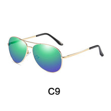 Load image into Gallery viewer, Sunglasses Men Polarized Uv400  Driving Sun Glasses Brand Designer Male Vintage Black Pilot Sunglasses