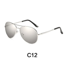 Load image into Gallery viewer, Sunglasses Men Polarized Uv400  Driving Sun Glasses Brand Designer Male Vintage Black Pilot Sunglasses
