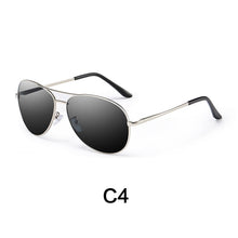 Load image into Gallery viewer, Sunglasses Men Polarized Uv400  Driving Sun Glasses Brand Designer Male Vintage Black Pilot Sunglasses
