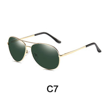 Load image into Gallery viewer, Sunglasses Men Polarized Uv400  Driving Sun Glasses Brand Designer Male Vintage Black Pilot Sunglasses