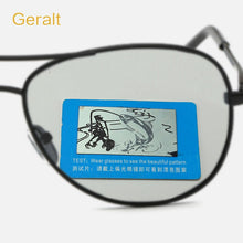 Load image into Gallery viewer, Sunglasses Men Polarized Uv400  Driving Sun Glasses Brand Designer Male Vintage Black Pilot Sunglasses