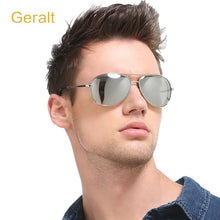 Load image into Gallery viewer, Sunglasses Men Polarized Uv400  Driving Sun Glasses Brand Designer Male Vintage Black Pilot Sunglasses