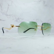 Load image into Gallery viewer, Luxury Sunglasses Mens Panther Rimless Carter Trending Sun Glasses Retro Classic Shades Eyewear For Women Lentes De Sol