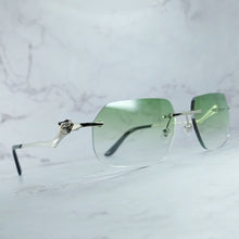 Load image into Gallery viewer, Luxury Sunglasses Mens Panther Rimless Carter Trending Sun Glasses Retro Classic Shades Eyewear For Women Lentes De Sol