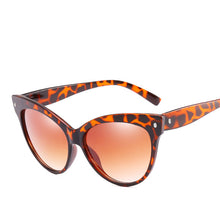 Load image into Gallery viewer, Sunglasses Oversized Branded Retro Cat Sunglasses Eyewear Women Triangular Small Cateye Sun Glasses Oculos De Sol UV400