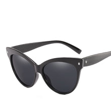 Load image into Gallery viewer, Sunglasses Oversized Branded Retro Cat Sunglasses Eyewear Women Triangular Small Cateye Sun Glasses Oculos De Sol UV400