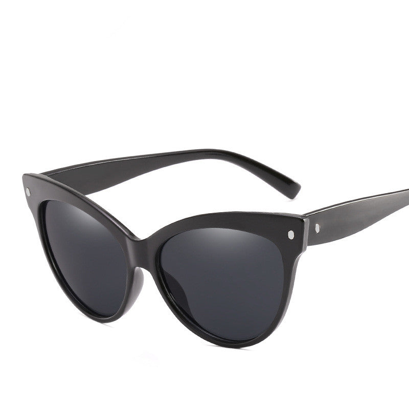 Sunglasses Oversized Branded Retro Cat Sunglasses Eyewear Women Triangular Small Cateye Sun Glasses Oculos De Sol UV400