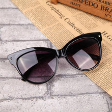 Load image into Gallery viewer, Sunglasses Oversized Branded Retro Cat Sunglasses Eyewear Women Triangular Small Cateye Sun Glasses Oculos De Sol UV400