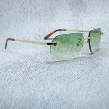 Load image into Gallery viewer, Luxury Sunglasses Panther Carter Rimless Sunglass Mens Designer  Vintage Shades For Women  Sun Glasses lentes