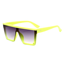 Load image into Gallery viewer, Sunglasses Women 2023 Oversized Transparent Sunglasses Designer Men Vintage Flat Top Eyewear UV400 Gafas de sol