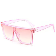 Load image into Gallery viewer, Sunglasses Women 2023 Oversized Transparent Sunglasses Designer Men Vintage Flat Top Eyewear UV400 Gafas de sol