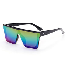 Load image into Gallery viewer, Sunglasses Women 2023 Oversized Transparent Sunglasses Designer Men Vintage Flat Top Eyewear UV400 Gafas de sol