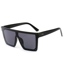 Load image into Gallery viewer, Sunglasses Women 2023 Oversized Transparent Sunglasses Designer Men Vintage Flat Top Eyewear UV400 Gafas de sol