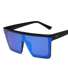 Load image into Gallery viewer, Sunglasses Women 2023 Oversized Transparent Sunglasses Designer Men Vintage Flat Top Eyewear UV400 Gafas de sol