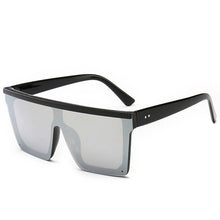 Load image into Gallery viewer, Sunglasses Women 2023 Oversized Transparent Sunglasses Designer Men Vintage Flat Top Eyewear UV400 Gafas de sol