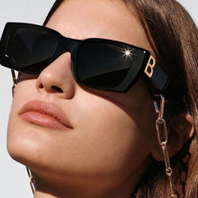 Load image into Gallery viewer, Trend Gradient Square Frame Sunglasses Uv400 Brand Designer Trend Products 2023 Women&#39;s Sunglasses Unisex