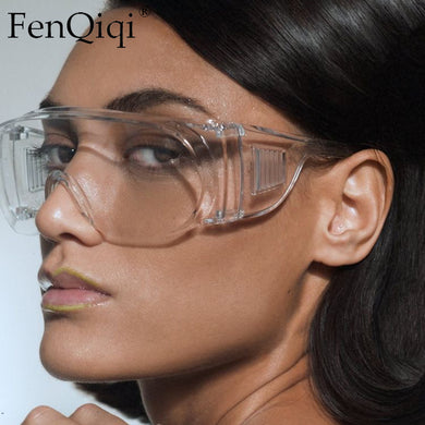 Trend One-pieceseye Protection Glasses  Ladies Brand Designer Unisex Goggle Sunglasses Women  Brand Quality