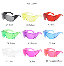 Load image into Gallery viewer, Trend One-pieceseye Protection Glasses  Ladies Brand Designer Unisex Goggle Sunglasses Women  Brand Quality