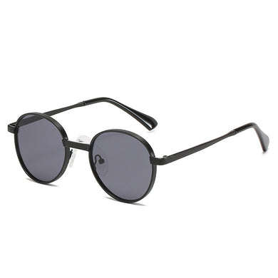Vintage Mirror Brand Designer Sunglasses Women Men Classic Round Drive Sun Glasses Uv400 Shades Metal Frame