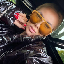 Load image into Gallery viewer, Women Square Sunglasses Oversized Original Brand Design Sun Glasses Female Men Travel Beach Shades Eyewear UV400