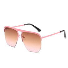 Load image into Gallery viewer, Women Square Sunglasses Oversized Original Brand Design Sun Glasses Female Men Travel Beach Shades Eyewear UV400