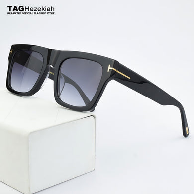brand Transparent sunglasses women 2023 vintage sunglasses men UV400 retro Progressive sun glasses for women TF5634-B
