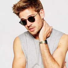 Load image into Gallery viewer, brand Women Sunglasses Brand Designer round Clear Lens Sunglasses Metal Men Vintage uv400 Sun Glasses