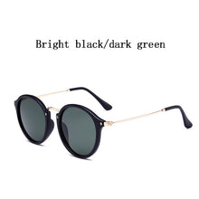 Load image into Gallery viewer, brand Women Sunglasses Brand Designer round Clear Lens Sunglasses Metal Men Vintage uv400 Sun Glasses