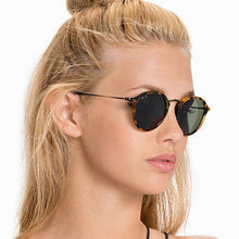 Load image into Gallery viewer, brand Women Sunglasses Brand Designer round Clear Lens Sunglasses Metal Men Vintage uv400 Sun Glasses