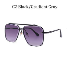 Load image into Gallery viewer, brand design  Classic Mach Six Style 2022 Gradient lens Sunglasses Men Vintage Brand Design Sun Glasses Oculos