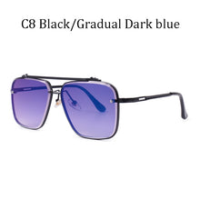Load image into Gallery viewer, brand design  Classic Mach Six Style 2022 Gradient lens Sunglasses Men Vintage Brand Design Sun Glasses Oculos