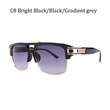 Load image into Gallery viewer, Luxury brand design Fashion Classic grandmaster four Style Gradient lens Sunglasses Men Vintage Sun Glasses Oculos
