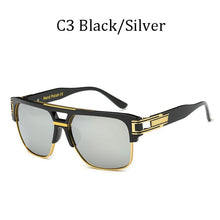 Load image into Gallery viewer, Luxury brand design Fashion Classic grandmaster four Style Gradient lens Sunglasses Men Vintage Sun Glasses Oculos