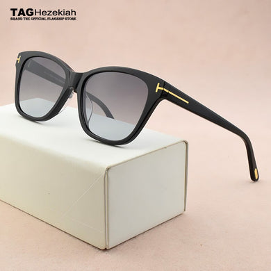 brand sunglasses women 2023 vintage cat eye sunglasses men UV400 retro Progressive sun glasses for women mens TF5512