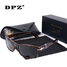 Load image into Gallery viewer, classic vintage steve 007 daniel craig style polarized sunglasses man driving brand design rectangle sunglasses oculos