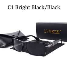 Load image into Gallery viewer, classic vintage steve 007 daniel craig style polarized sunglasses man driving brand design rectangle sunglasses  oculos